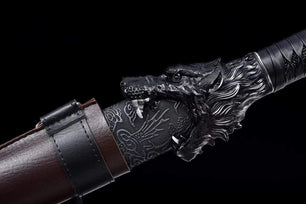 Épée chinoise bleue