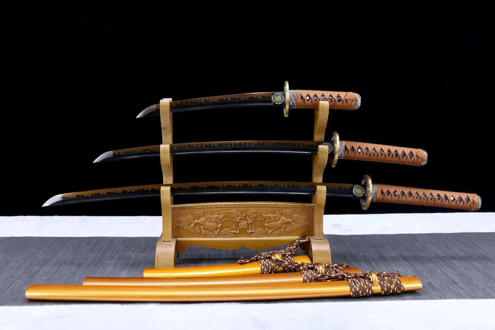 Ensemble d'épées Kiiro 黄