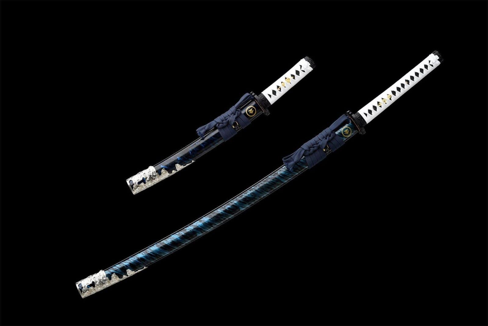 Pack Katana & Tanto - Ghost Of Tsushima T10 Steel & Hamon