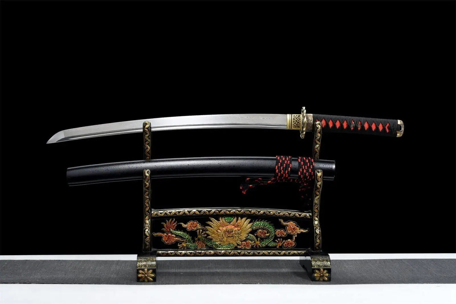 Kuroaka Ken Wakizashi 黒赤