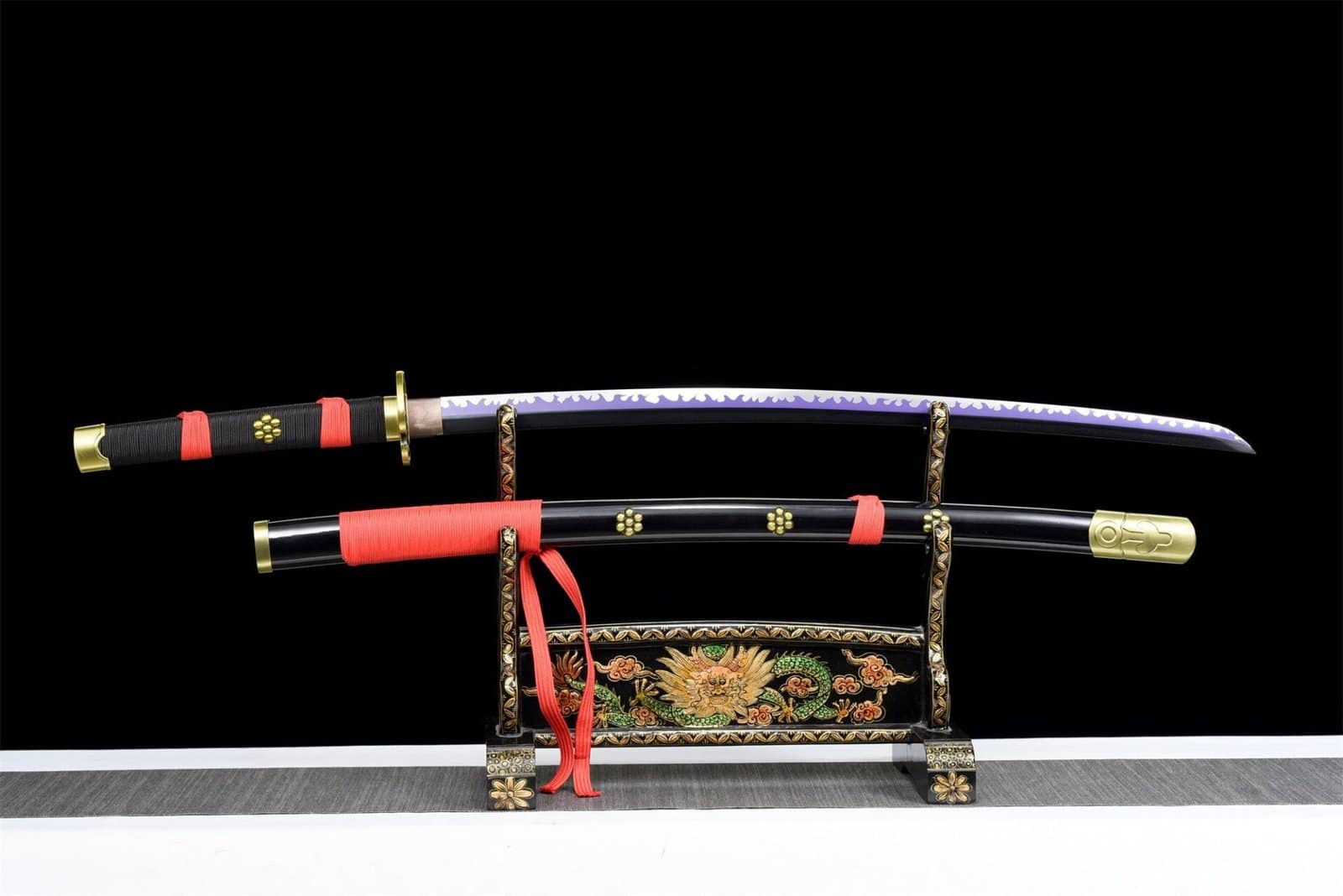 Zwarte Enma katana