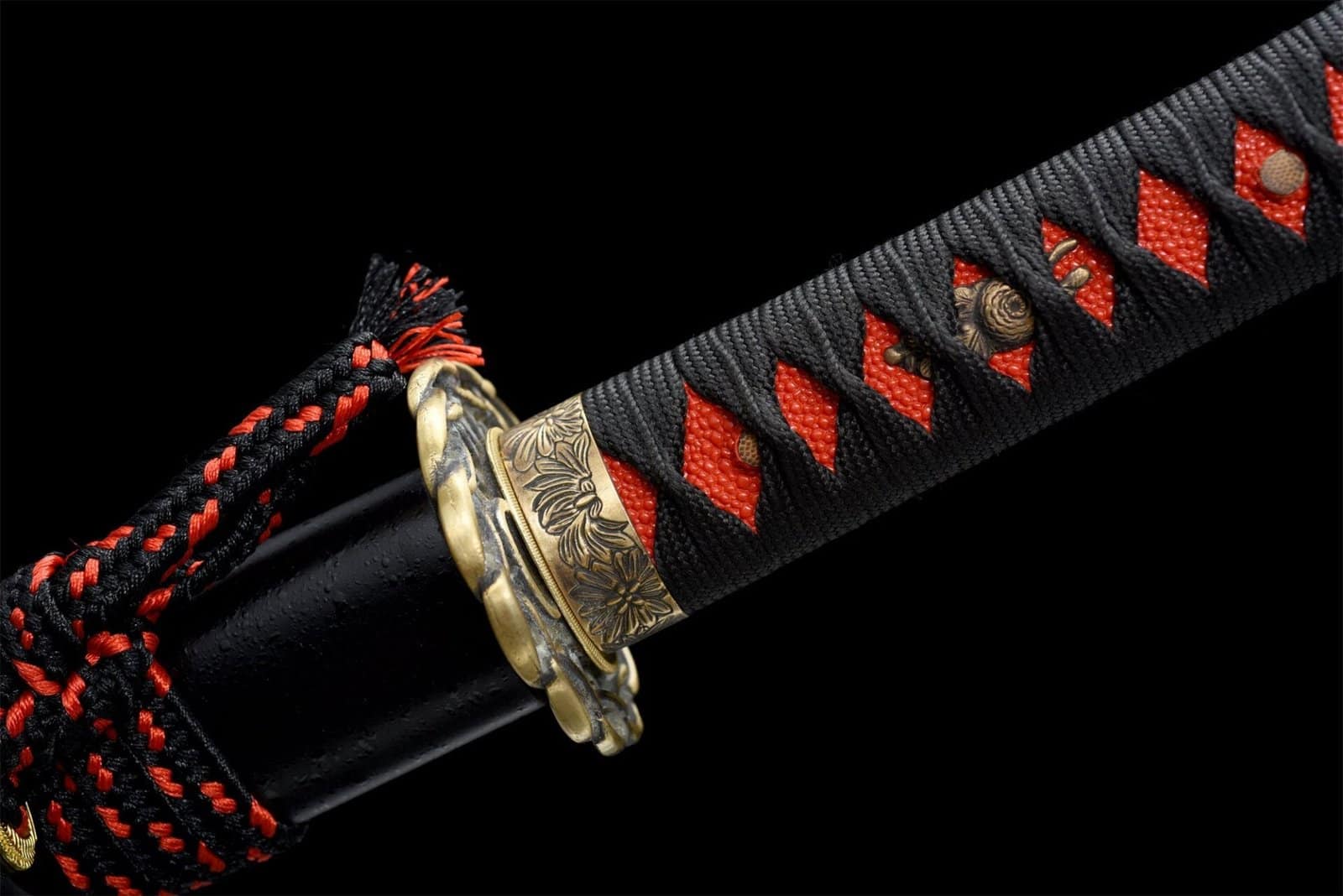 Kuroaka Ken Wakizashi 黒赤