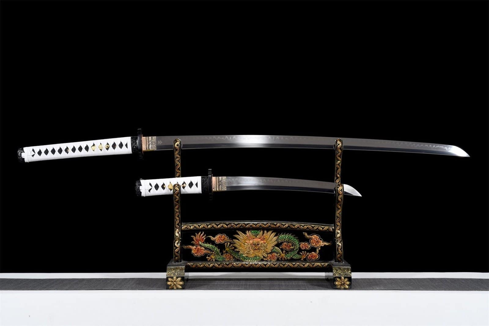 Pack Katana &amp; Tanto - Ghost Of Tsushima T10 Acier &amp; Hamon